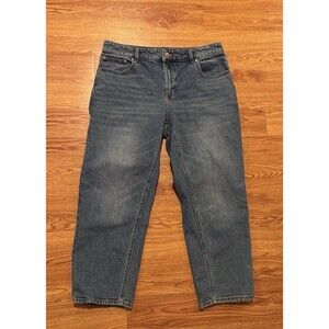 Talbots Stovepipe Ankle Jean Kingston Wash Size 12 Petite Blue Casual Denim